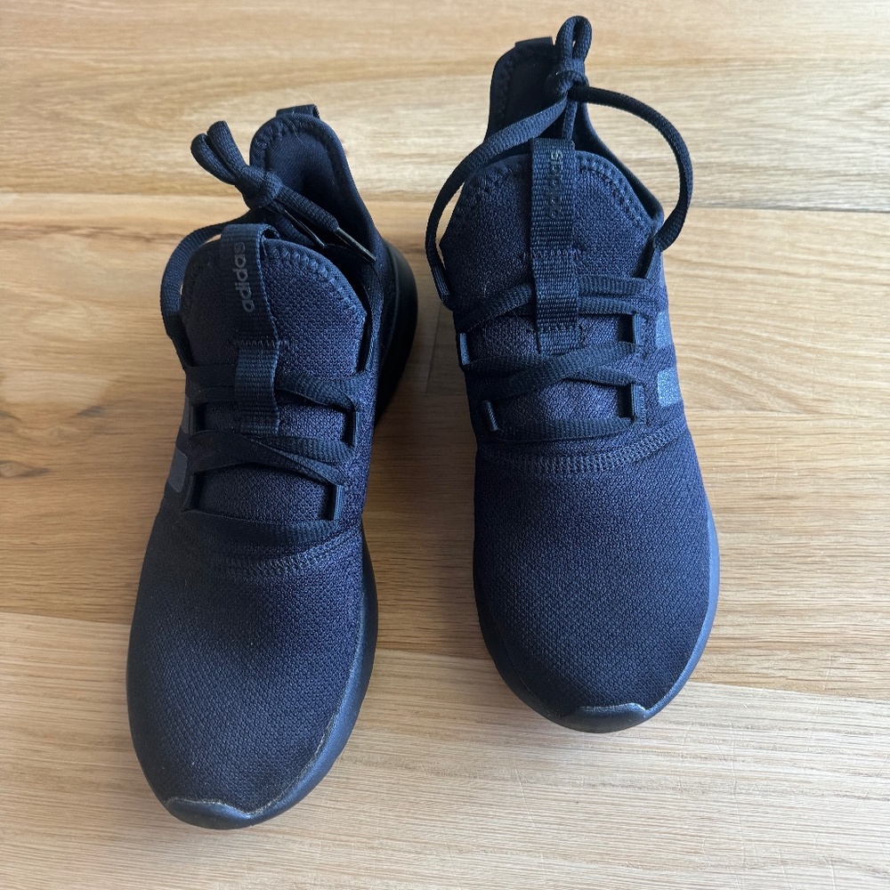 Adidas womens black sneakers size 8 1/2